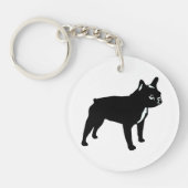 Franse Bulldog Sleutelhanger (Voorkant)