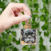 Franse Bulldog Sleutelhanger (Hand)