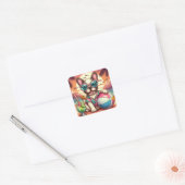 Franse Bulldog Sticker (Envelop)