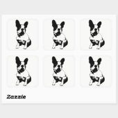 Franse Bulldog Sticker (Vel)