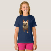 Franse Bulldog T-shirt (Voorkant volledig)