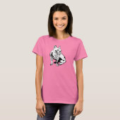 Franse bulldog t-shirt (Voorkant volledig)