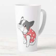Franse Bulldog Tall-Mok