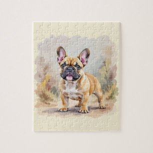 Franse Bulldog Tan Vaalbruin Kleurige Schattige Fr Legpuzzel