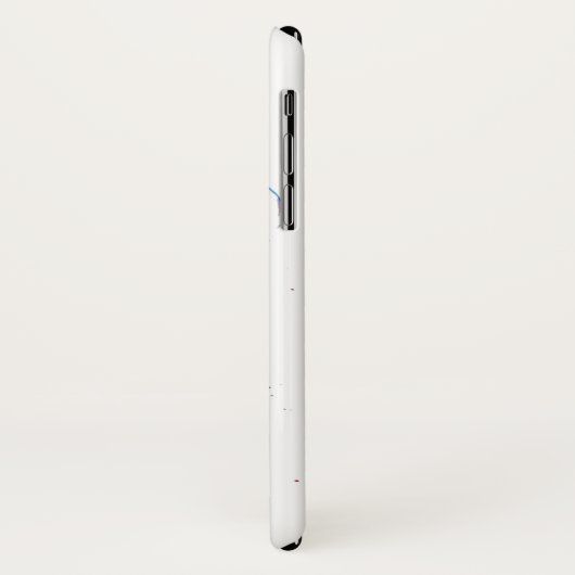 Franse bulldog-telefoontas Case-Mate iPhone case (Achterkant/links)