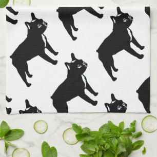 Franse Bulldog Theedoek