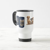 Franse Bulldog Travel Mug – Reisbeker (Voorkant links)