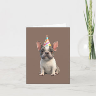 Franse Bulldog Uitnodigingskaart