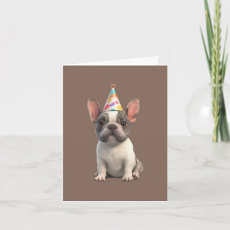 Franse Bulldog Uitnodigingskaart