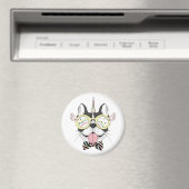 Franse Bulldog Unicorn Magneet (Insitu (Vaatwasser))