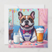 Franse Bulldog Vader Vaderdag (Voorkant)