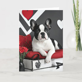 Franse Bulldog Valentijn Kaart