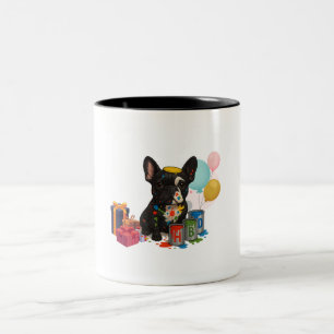 Franse Bulldog Verjaardag Mok – Fun Coffee Cup