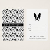 Franse bulldog visitekaartje (Voorkant /achterkant)