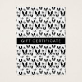 Franse bulldog visitekaartje (Voorkant)