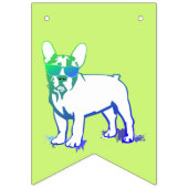 Franse Bulldog vlaggen Vlaggetjes (Eerste vlag)