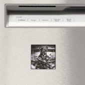 Franse Bulldog vlieger magneet (Insitu (Vaatwasser))