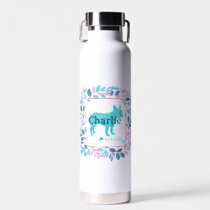 Franse Bulldog Waterfles – Op Maat Gemaakte Pastel