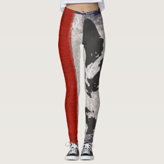 Franse Bulldog Womens Leggings Pants