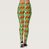 Franse Bulldogs Leggings (Achterkant)