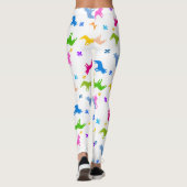 Franse Bulldogs Leggings (Achterkant)