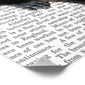 Franse bulledog met Green Top Hat en Mustache Poster (Hoek)