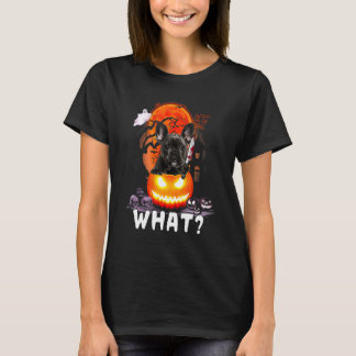 franse bulledog wat franse bulledog met knife Kil T-shirt