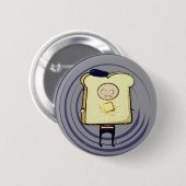 Franse Button Toast (Voorkant /achterkant)