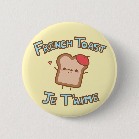 Franse Button Toast (Voorkant)