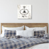  Franse Cake Cake Cake Stretch Canvas Afdruk (Insitu (Slaapkamer))