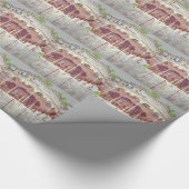 Franse carrousel cadeaupapier (Hoek)