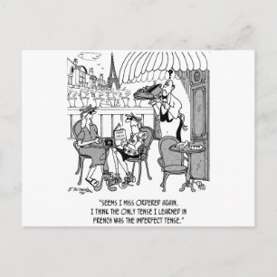 Franse Cartoon 4932 Briefkaart