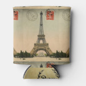  Franse Chic Paris Eiffel Tower Blikjeskoeler (Voorkant)