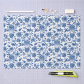 Franse Chinoiserie Floral Tissuepapier (Craft)