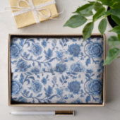 Franse Chinoiserie Floral Tissuepapier (Geschenk)