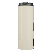 Franse chocolade partij Steinlen Art Thermosbeker (Achterkant)