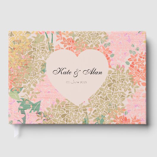 Franse chrysanten gastenboek (Voorkant)