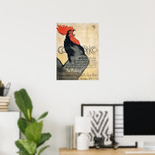  Franse Cocorico-artiesten Poster (Thuiskantoor)