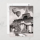 Franse collage v1 briefkaart (Voorkant / Achterkant)