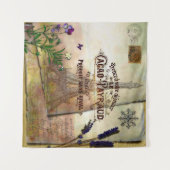 Franse collage wandkleed (Voorkant (horizontaal))