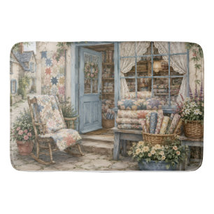 Franse Cottagecore Dekbed Winkel Watercolor Badmat