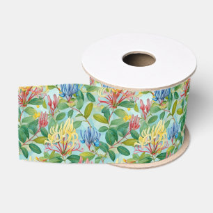 Franse Country Decor Honeysuckle bloemen Grosgrain Lint