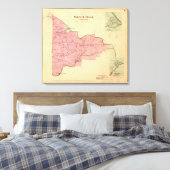 Franse Creek Township Canvas Afdruk (Insitu (Slaapkamer))