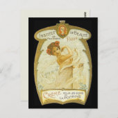  Franse Creme Ad Briefkaart (Voorkant / Achterkant)