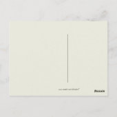  Franse Creme Ad Briefkaart (Achterkant)