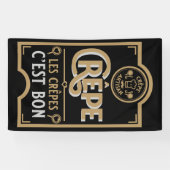 Franse crêpes spandoek (Horizontaal)