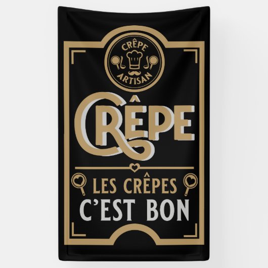 Franse crêpes spandoek (Verticaal)