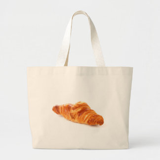 Franse croissant grote tote bag