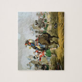 Franse Cuirassiers bij de slag om Waterloo, Char Legpuzzel (Verticaal)