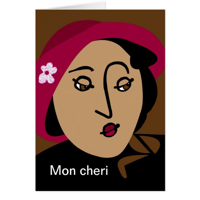 franse dame (Voorkant)